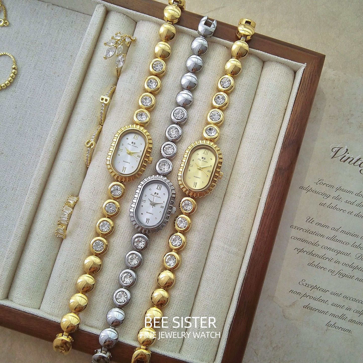Women's Oval Arch Petite Watch | Mid-Century Light Luxury | 3 Colours