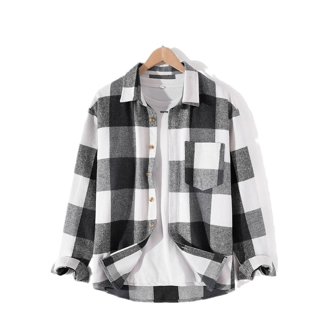 Men's Graphic Print Pullover Shirt – Relaxed Loose Fit | S–6XL