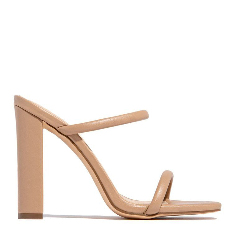 Women's Square Toe Block Heel Sandals | EU 35–43