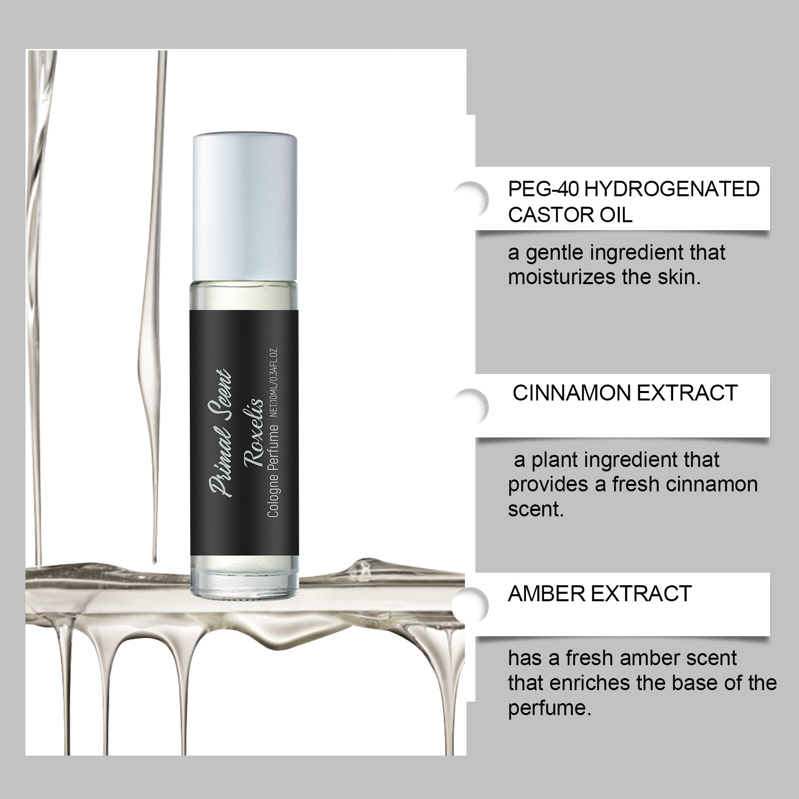 Charming Amber & Musk Dating Perfume for Men | 50ml & 10ml