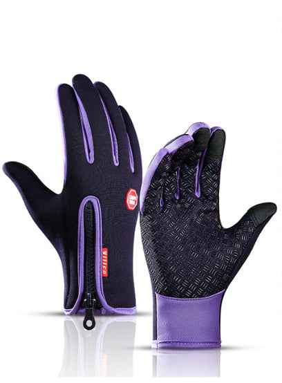 Winter Touchscreen Gloves – Waterproof Fleece Sports & Riding Gloves
