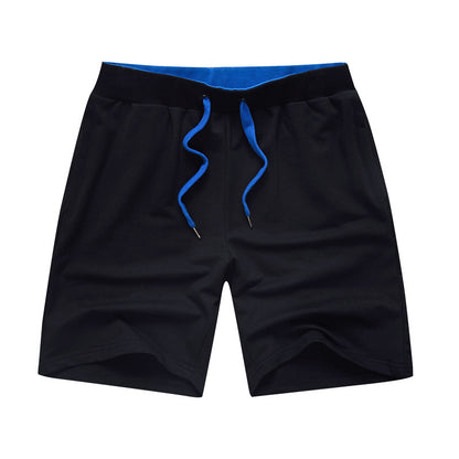 Men's Cotton Knee-Length Shorts | Drawstring Waist M-4XL
