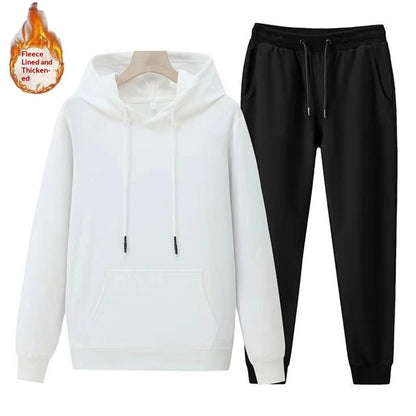 Men's Fleece-Lined Hoodie | Winter Zip-Up Sweatshirt | M to 5XL