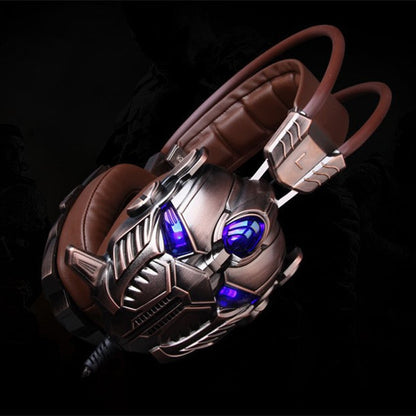 Professional Gaming Headset with Memory Foam & LED Lighting