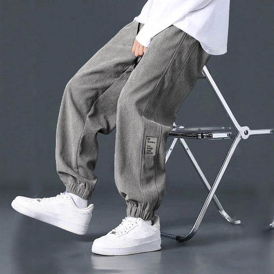 Men's Slim-Fit Corduroy Trousers | 7 Colours | S-2XL
