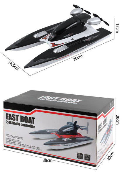 2.4GHz Electric RC Helicopter with Spare Propellers - Black