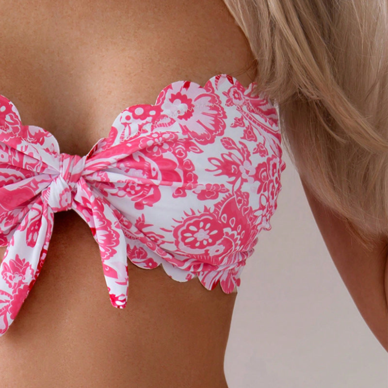 Women's Printed Two-Piece Bikini Set | 5 Colours | Sizes S–XL