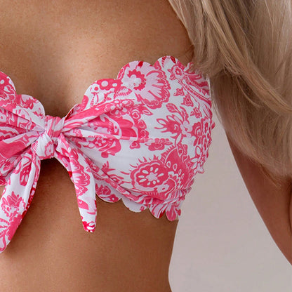 Women's Printed Two-Piece Bikini Set | 5 Colours | Sizes S–XL