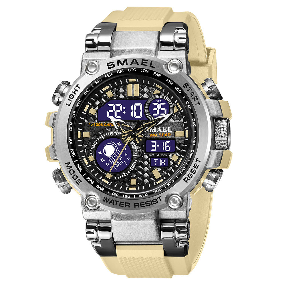 Men's Tactical Sport Digital Watch - Large Dial & Multi-Function
