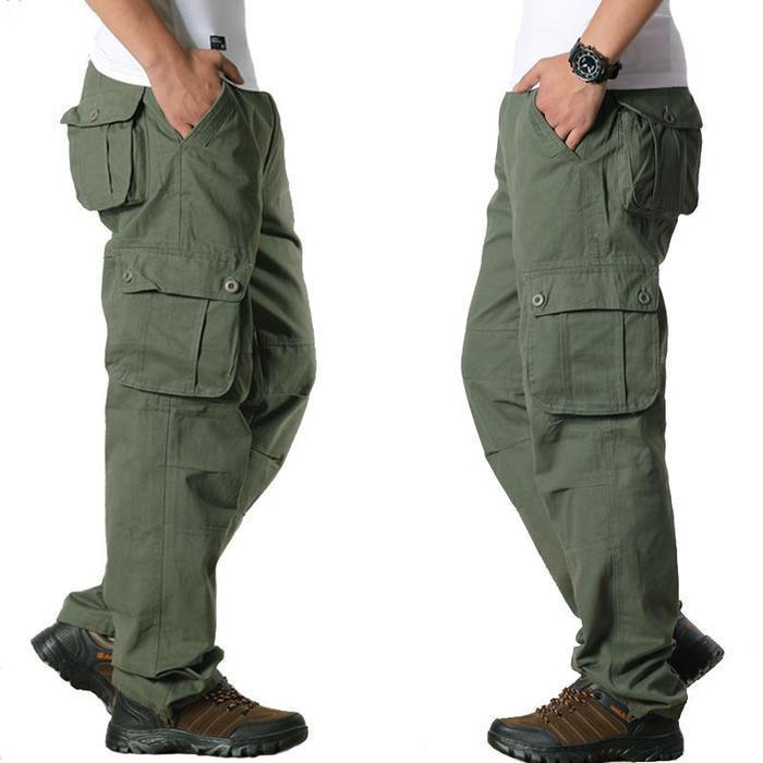 Men's Outdoor Casual Work Trousers | 6 Colours, Sizes M–3XL