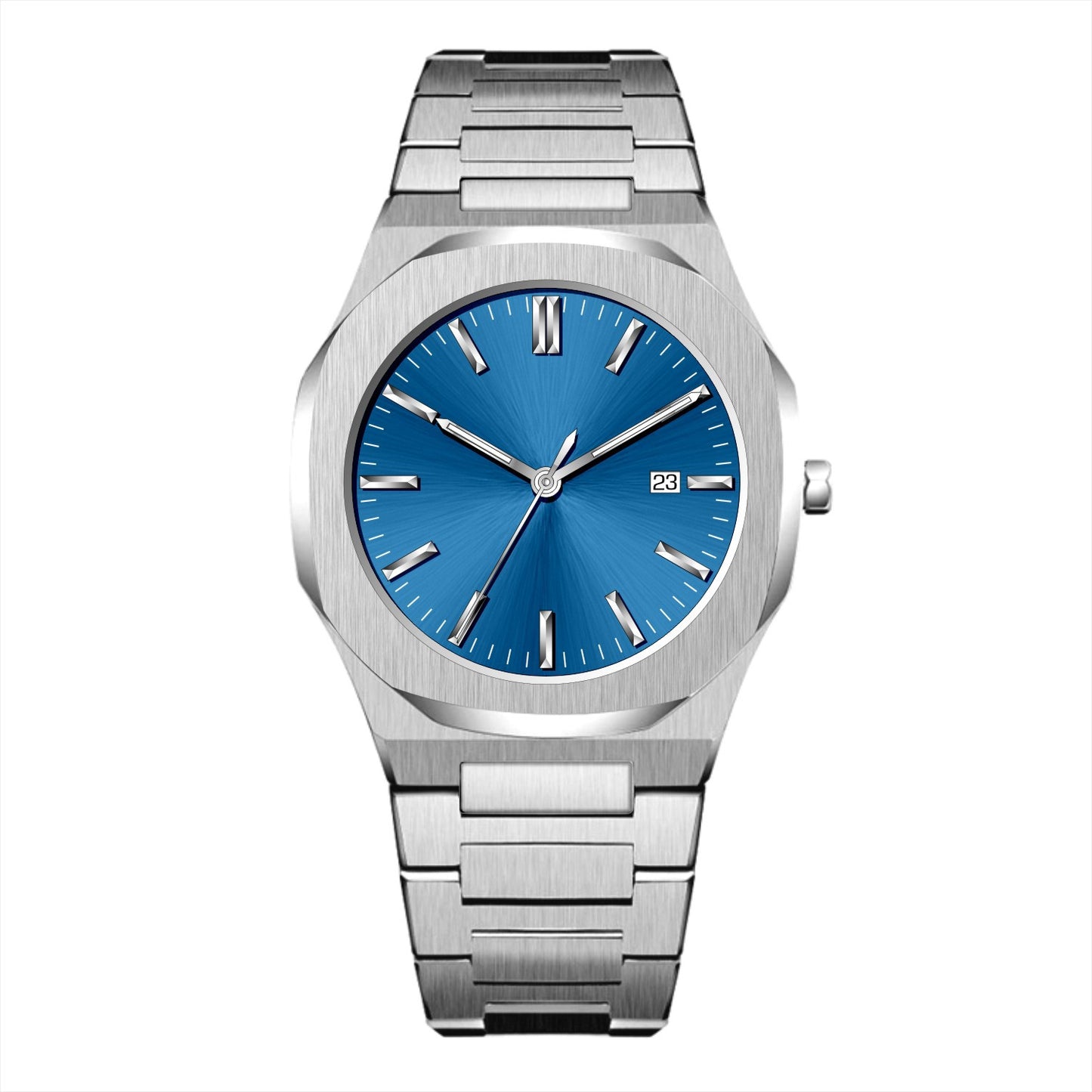 Men's Business Quartz Watch with Calendar – 6 Colours