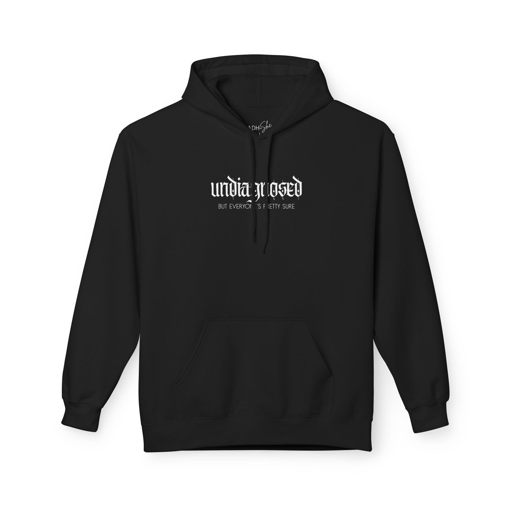 Women's Drop Shoulder Printed Hoodie – Loose Fit | Sizes S–3XL