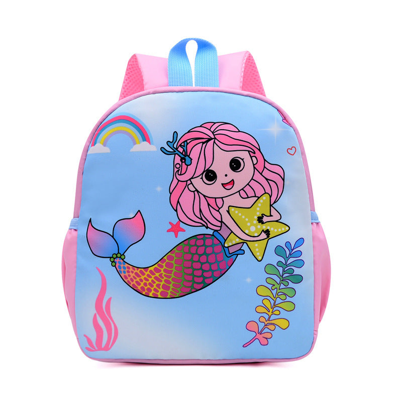 Kids' Cartoon Backpack – Lightweight Waterproof School Bag, 6 Designs