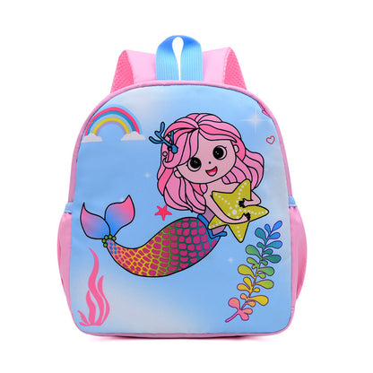 Kids' Cartoon Backpack – Lightweight Waterproof School Bag, 6 Designs