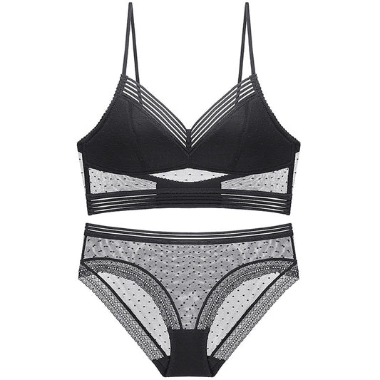 Backless Lace Bralette | Black, White & Nude