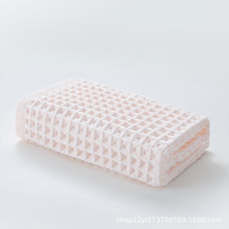 Pure Cotton Jacquard Face Towel | Low-Lint 34x72cm | 7 Colours