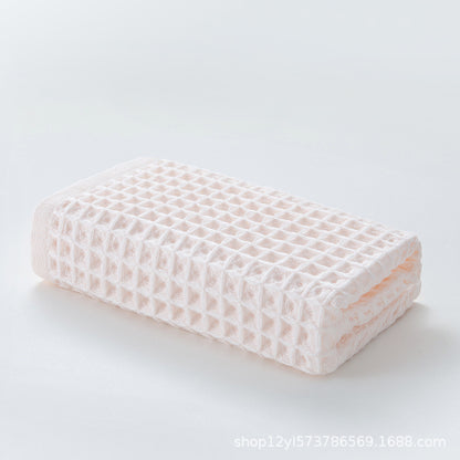 Pure Cotton Jacquard Face Towel | Low-Lint 34x72cm | 7 Colours