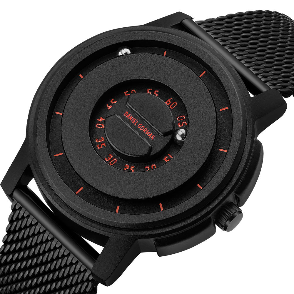 Fashion Coloured Dial Watch with Interchangeable Strap