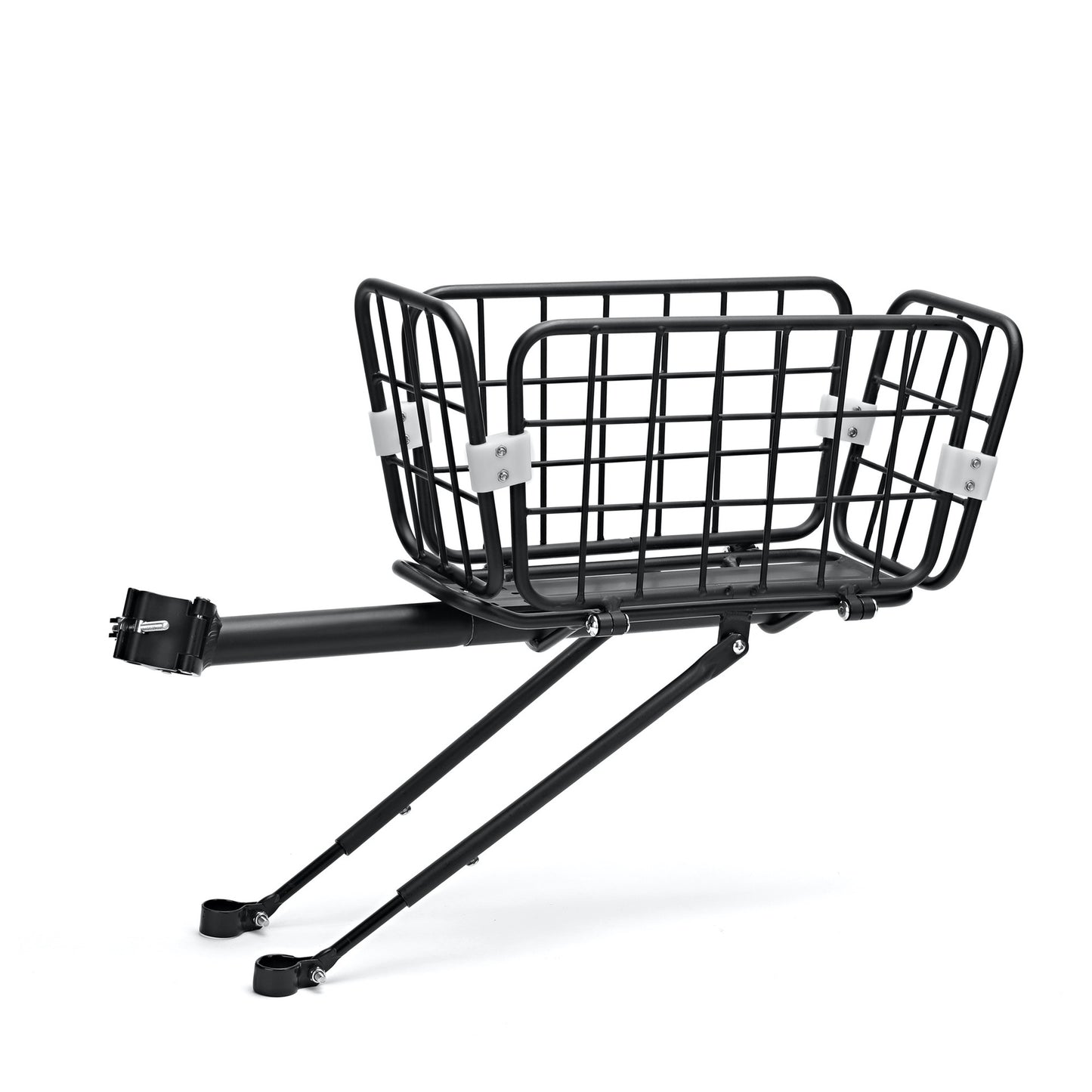 Aluminium Alloy Bicycle Wall Mount – Quick-Release Bike Hanger & Storage Shelf Black