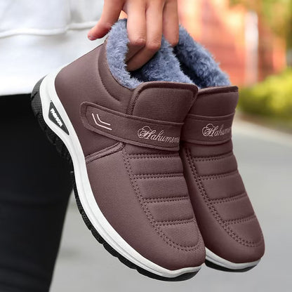 Women's Warm Slip-On Snow Boots | Waterproof Platform | Plush Lined | EU 36-42