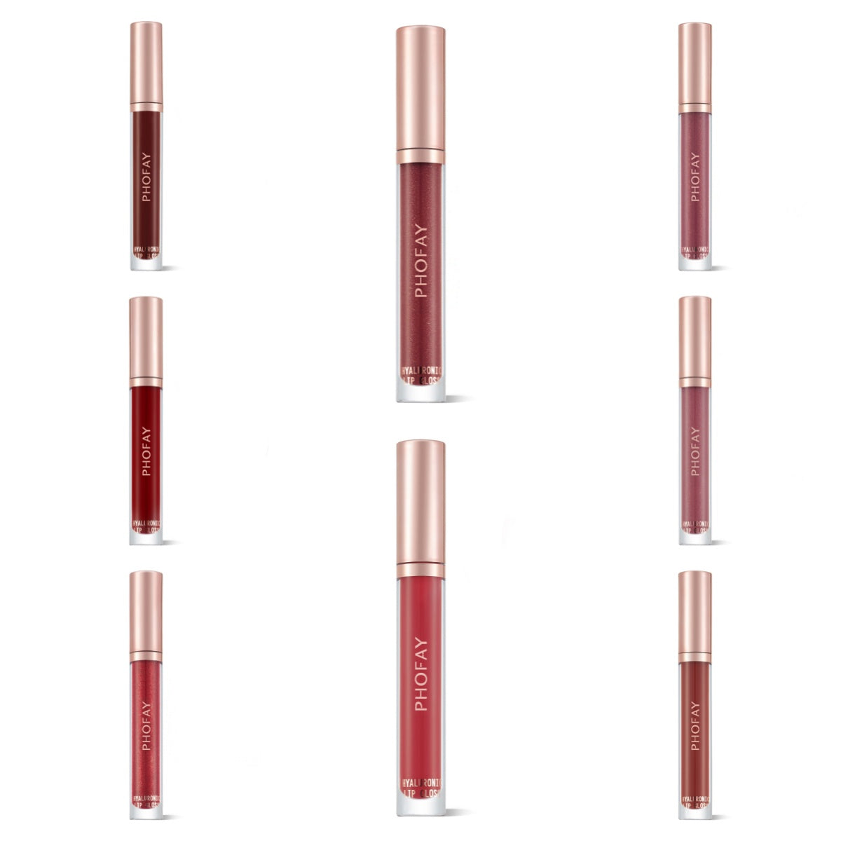 Hyaluronic Moisturising Lip Gloss | 8 Shades + Full Set