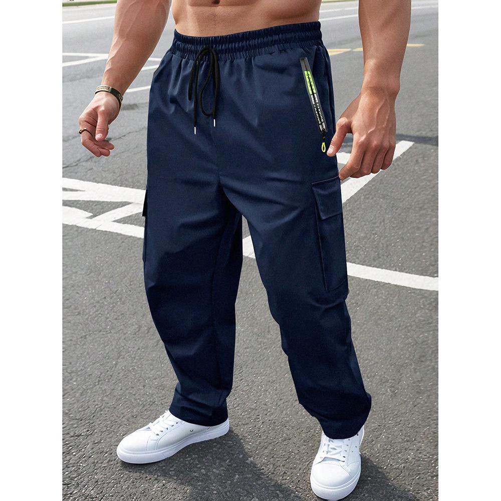 Men's Loose Fit Cargo Trousers | Large Pockets S-3XL