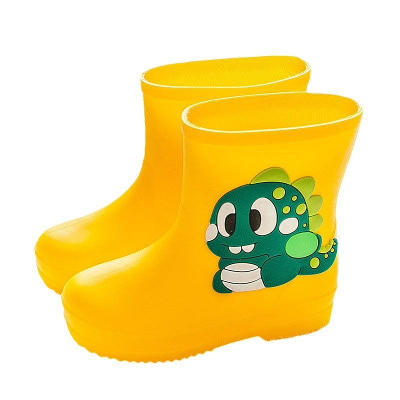 Children's Dinosaur Rain Boots | Waterproof PVC | Unisex | Inner 14-22cm