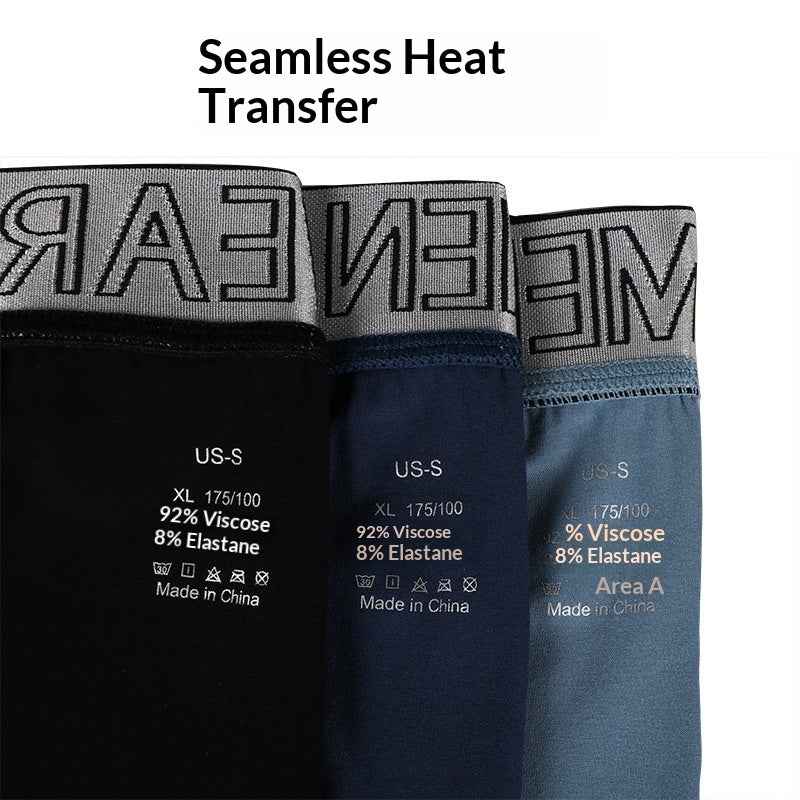 Men’s V-Shape Boxer Briefs – Breathable Extended Length Running Underwear