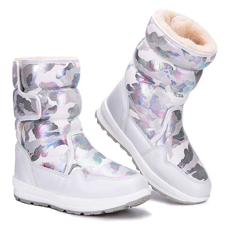Children's Fleece-Lined Winter Boots | Warm Kids Snow Boots