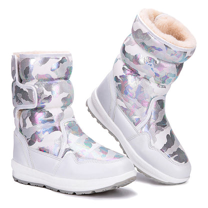 Children's Fleece-Lined Winter Boots | Warm Kids Snow Boots