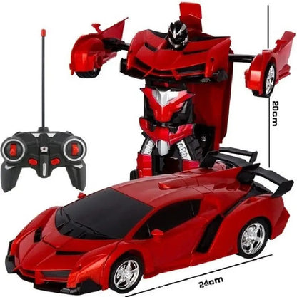 One-Click Deformation RC Car – Transform & Drive with Lights