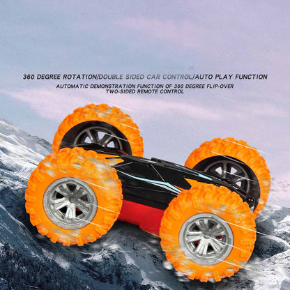 Double-Sided Stunt RC Car – 360° Rolls & Rechargeable