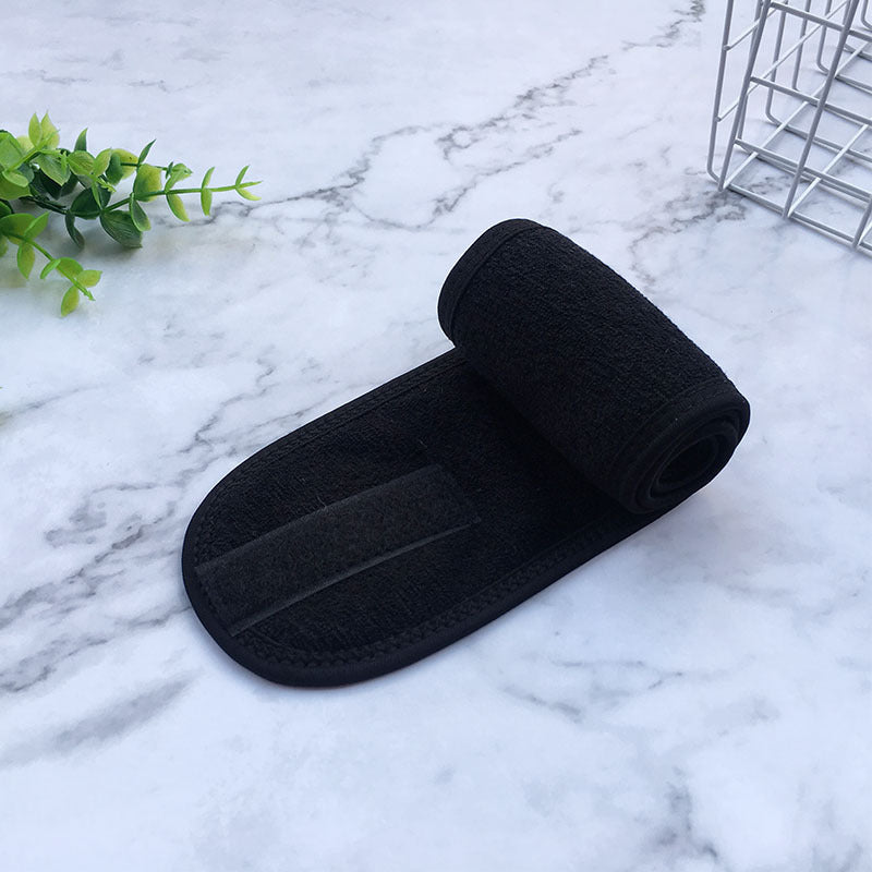 Soft Towel Fabric Hair Bands – Wide Makeup & Sports Headband | 7 Colours