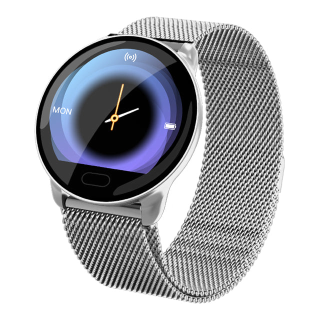 Smartwatch with Heart Rate & Blood Pressure Monitor – BT 4.0