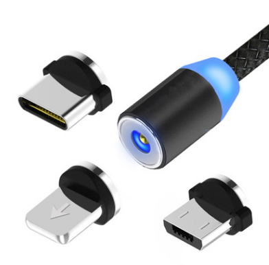 Magnetic USB Charging Cable | Micro, Lightning & USB-C | 1m & 2m