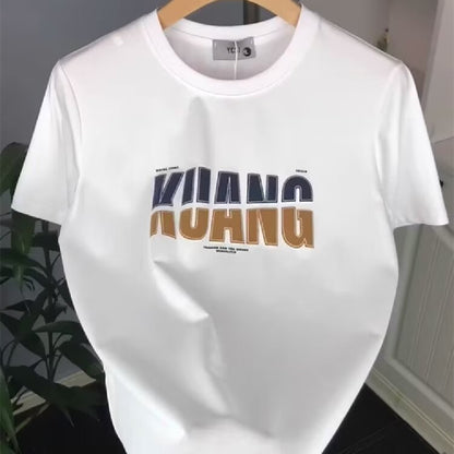 Men's Loose Fit Graphic Cotton T-Shirt S-5XL