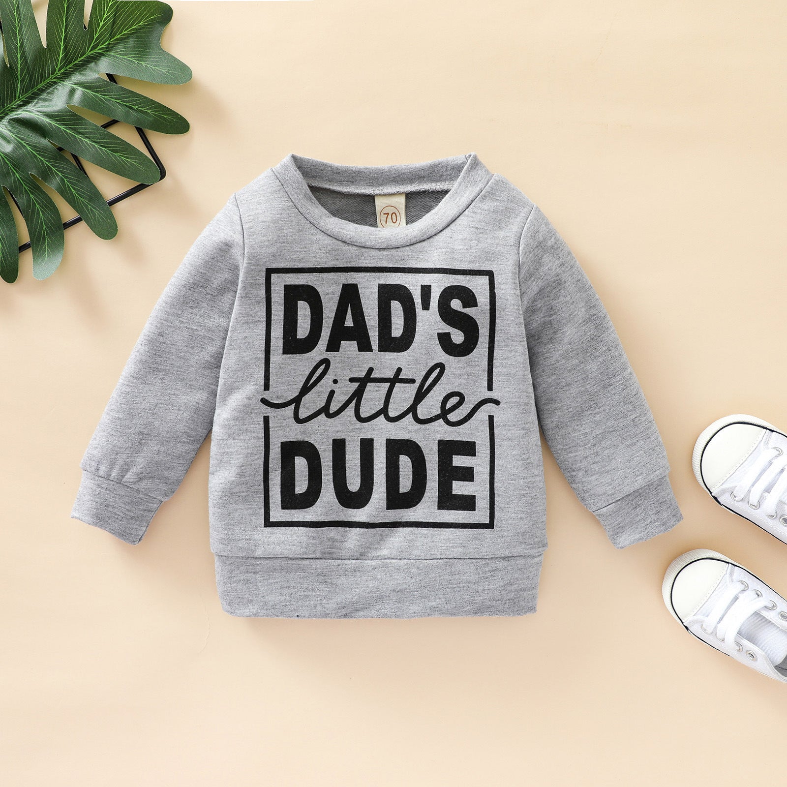 Boys Letter Print Sweatshirt Top | Toddler Casual Tops