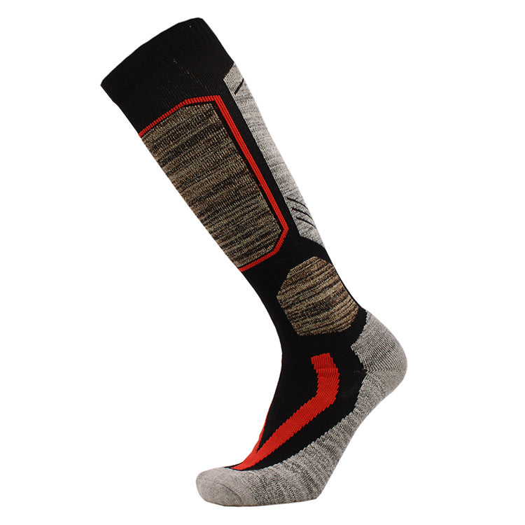 Men's Jacquard Outdoor Climbing Socks – Breathable Deodorant Winter Sports