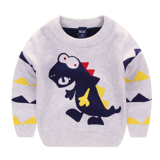 Children's Cartoon Pullover Sweatshirt | Soft Kids Jumper