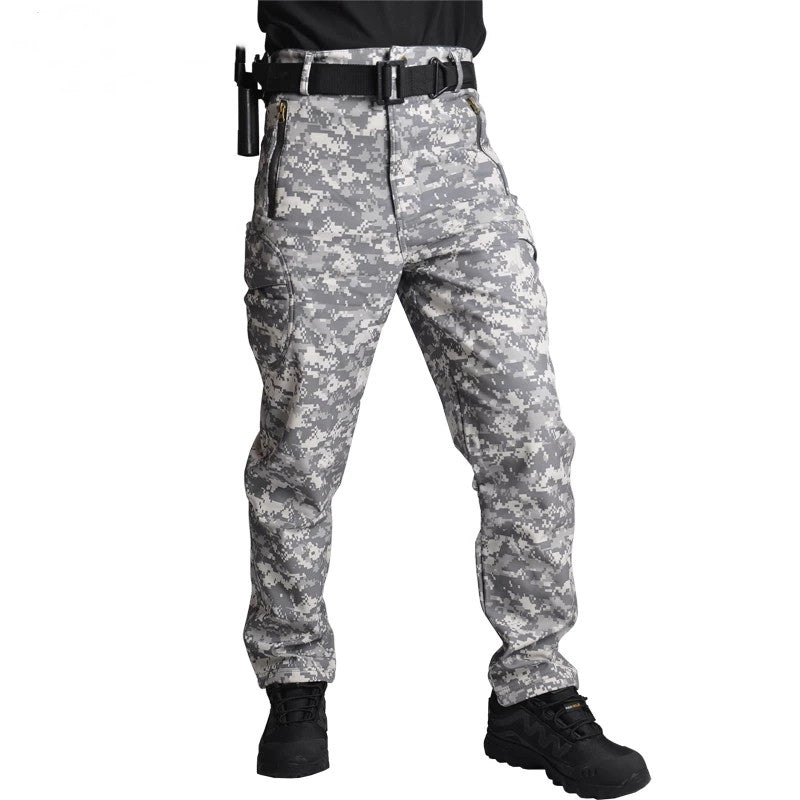 Men's Tactical Winter Trousers | Windproof Waterproof Fleece-Lined