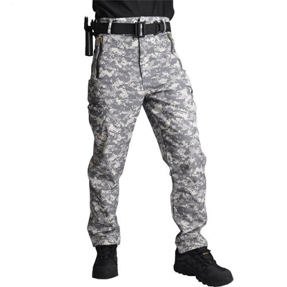 Men's Tactical Winter Trousers | Windproof Waterproof Fleece-Lined