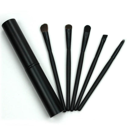 5-Piece Travel Mini Eye Makeup Brush Set