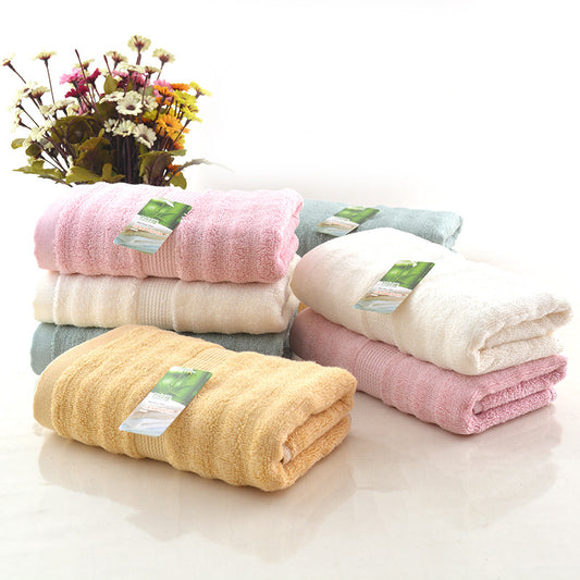 Bamboo Fibre Water Ripple Jacquard Face Towel 34x75cm