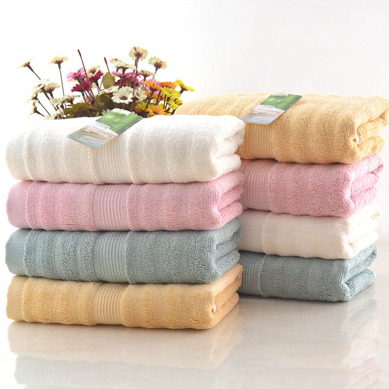 Bamboo Fibre Water Ripple Jacquard Face Towel 34x75cm