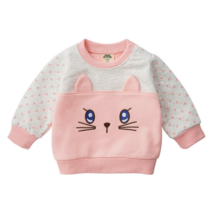 Baby Unisex Long Sleeve Winter Pullover Sweatshirt
