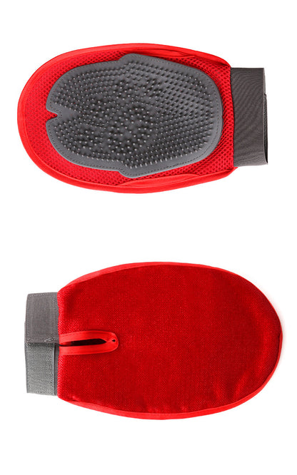 Dog Grooming & Massage Brush | Soft TPR Bristles