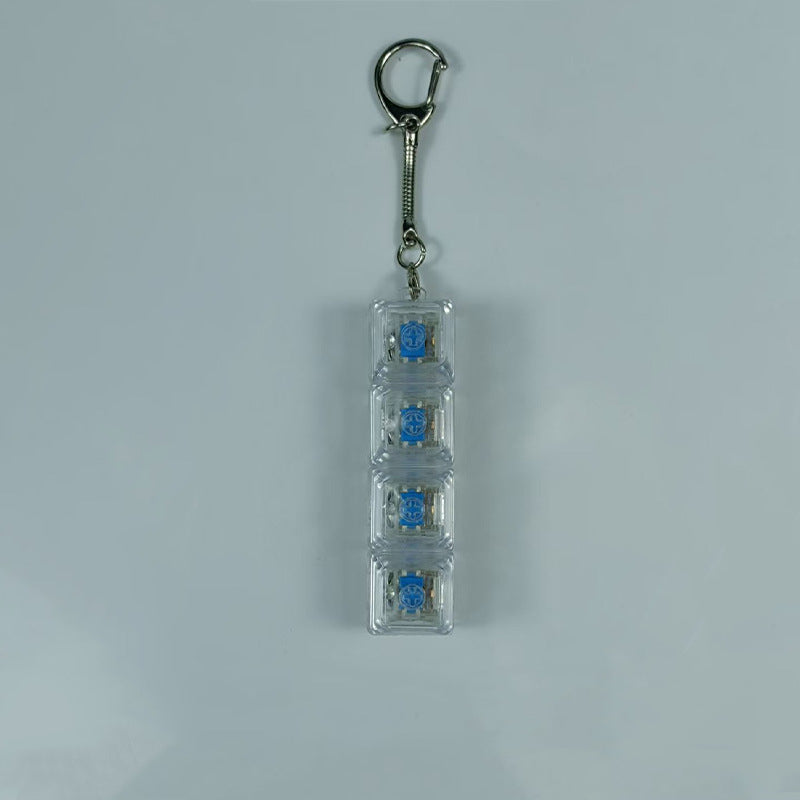 Mechanical Keyboard Key Decompression Keychain Toy
