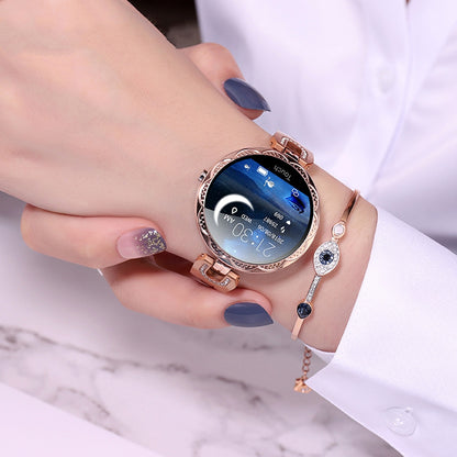 Women's Smart Watch with Health Tracking & Cycle Monitor