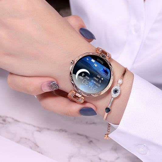 Women's Smart Watch with Health Tracking & Cycle Monitor