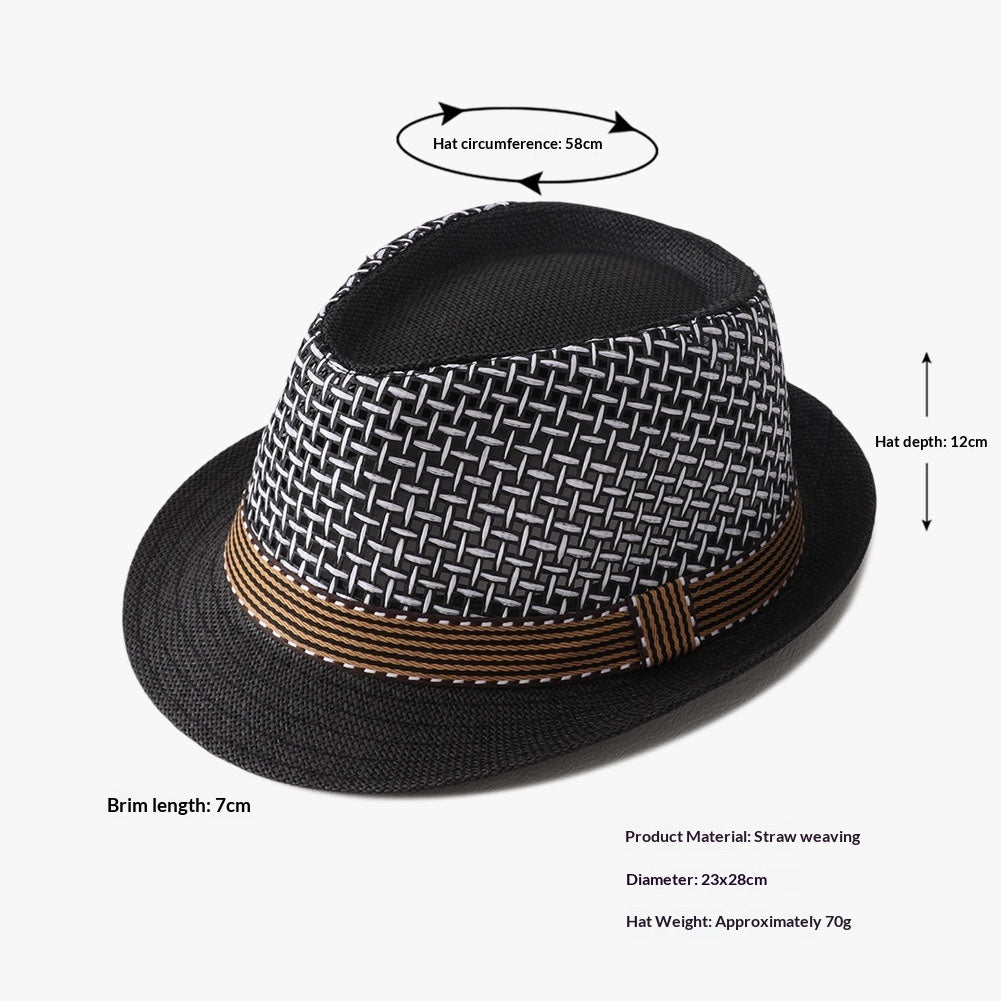 Women's Straw Flat-Top Sun Hat | Resort Panama Style – 18 Variants